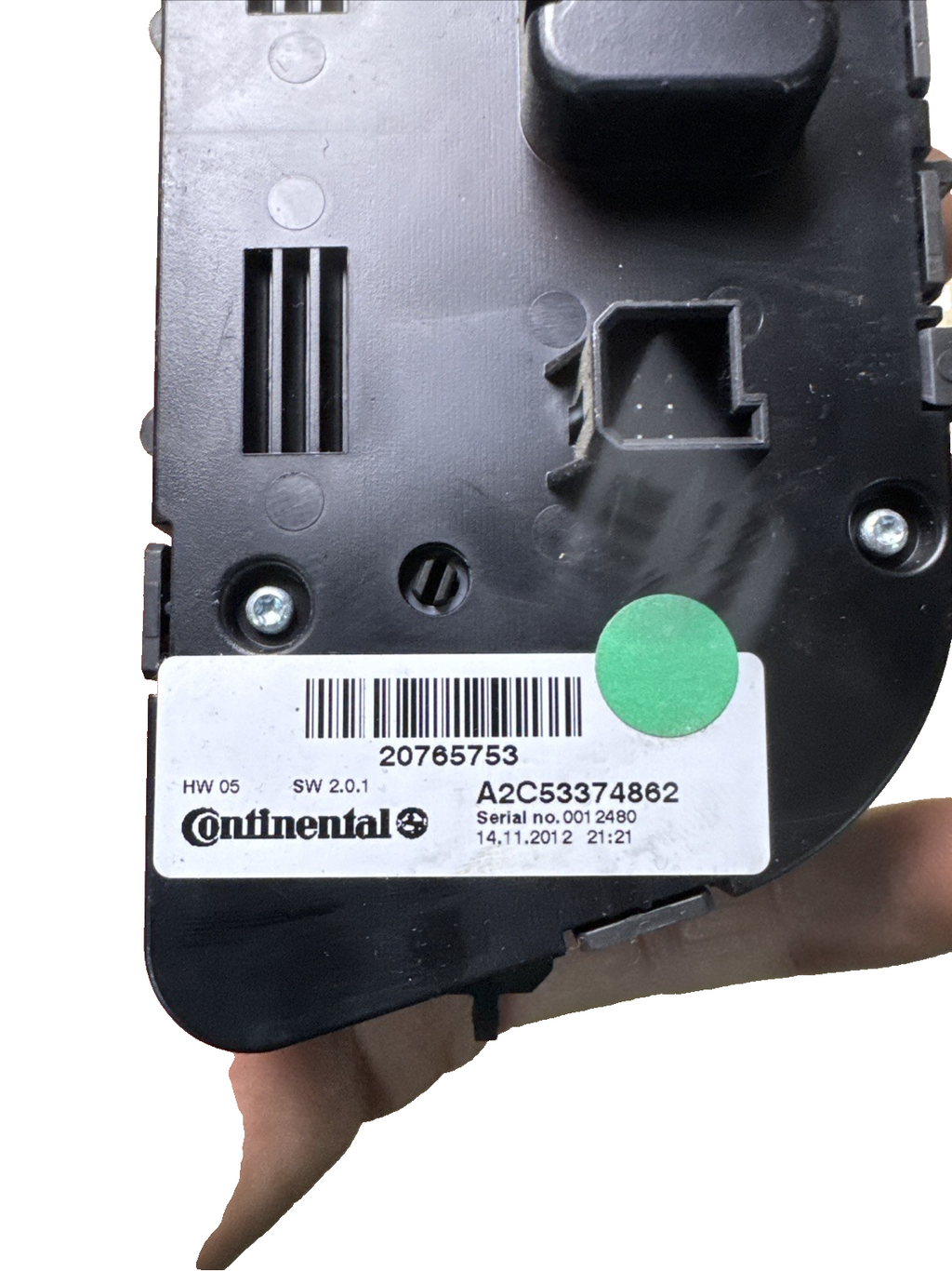 VAUXHALL ZAFIRA TOURER C MK3 2011-2018 HEATER CONTROL UNIT A2C53374862