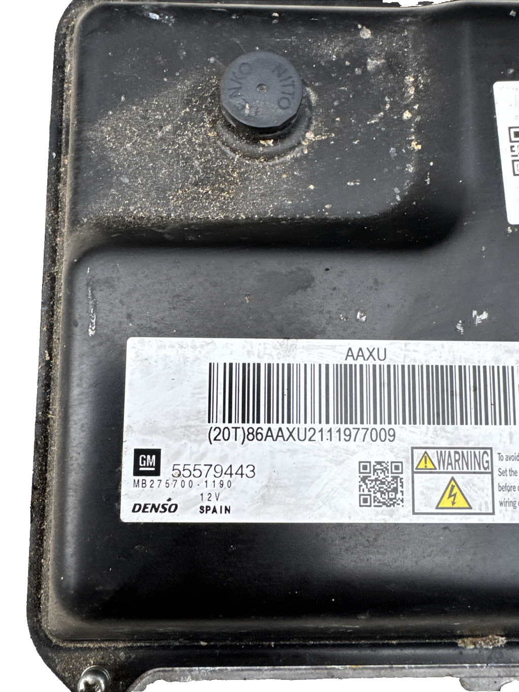 VAUXHALL ASTRA J 2010 MK6 5DR 1.7 ENGINE CONTROL UNIT 55579443