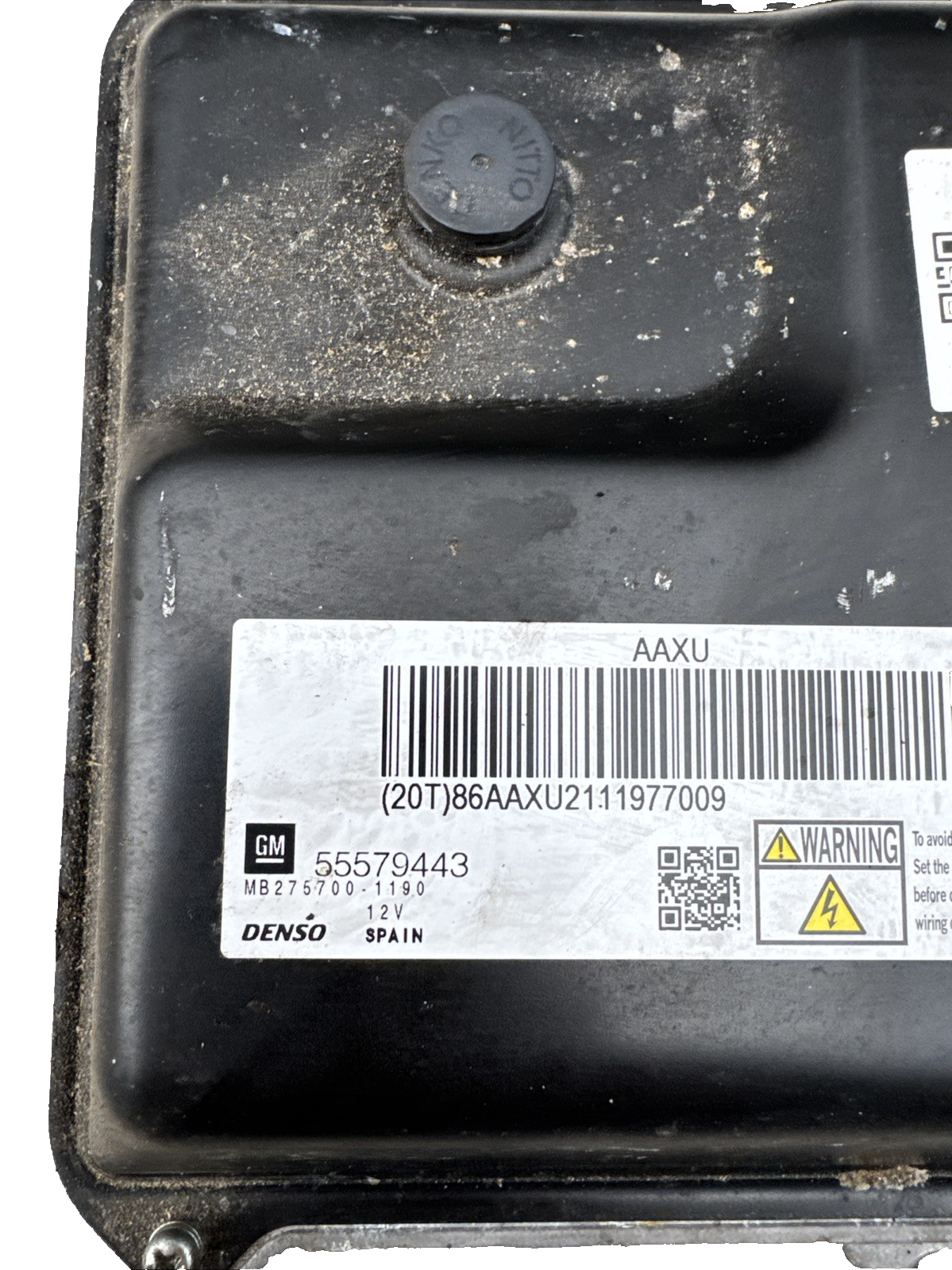 VAUXHALL ASTRA J 2010 MK6 5DR 1.7 ENGINE CONTROL UNIT 55579443