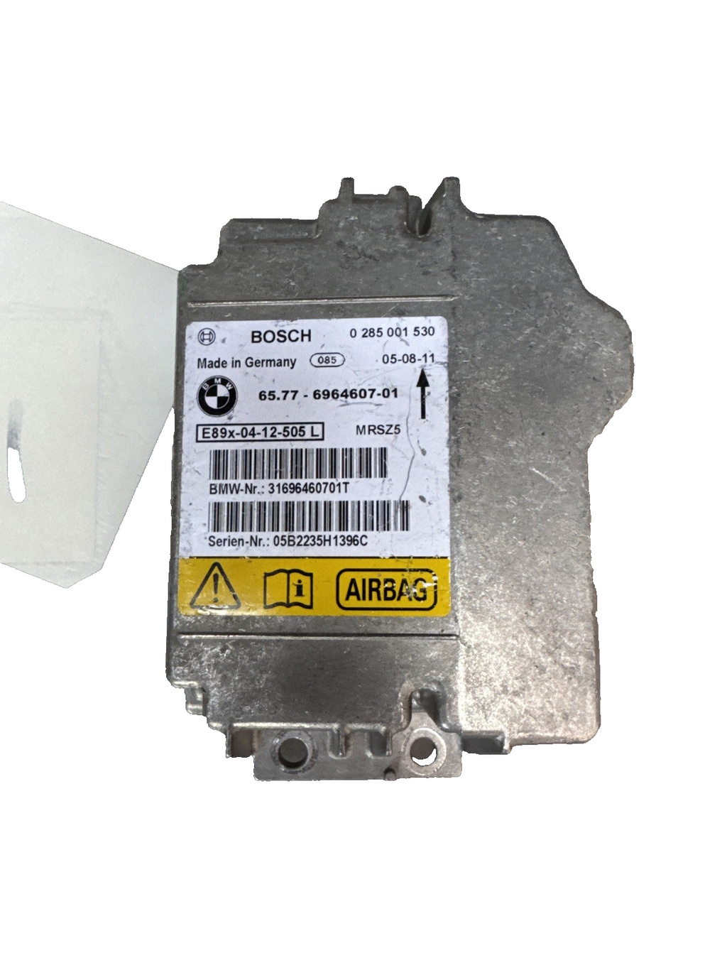 BMW 1 SERIES 2006 BOSCH ECU AIR* BAG CONTROL UNIT MODULE 6964607-01