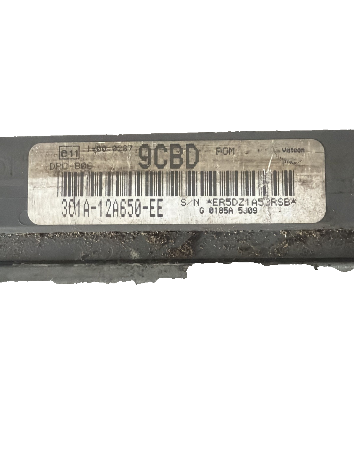 FORD TRANSIT 2006 MK6 ENGINE ECU 2.4 DIESEL D2FA/D2FB 3C1A12A650EE
