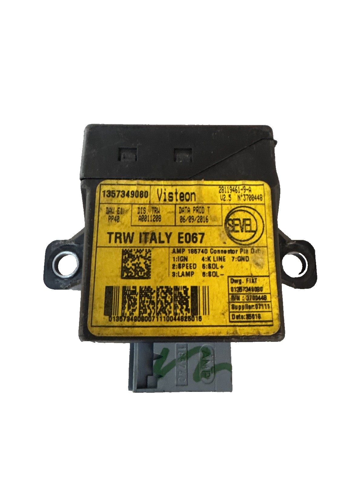 PEUGEOT BOXER POWER STEERING CONTROL ECU 1357349080 MK3 2014