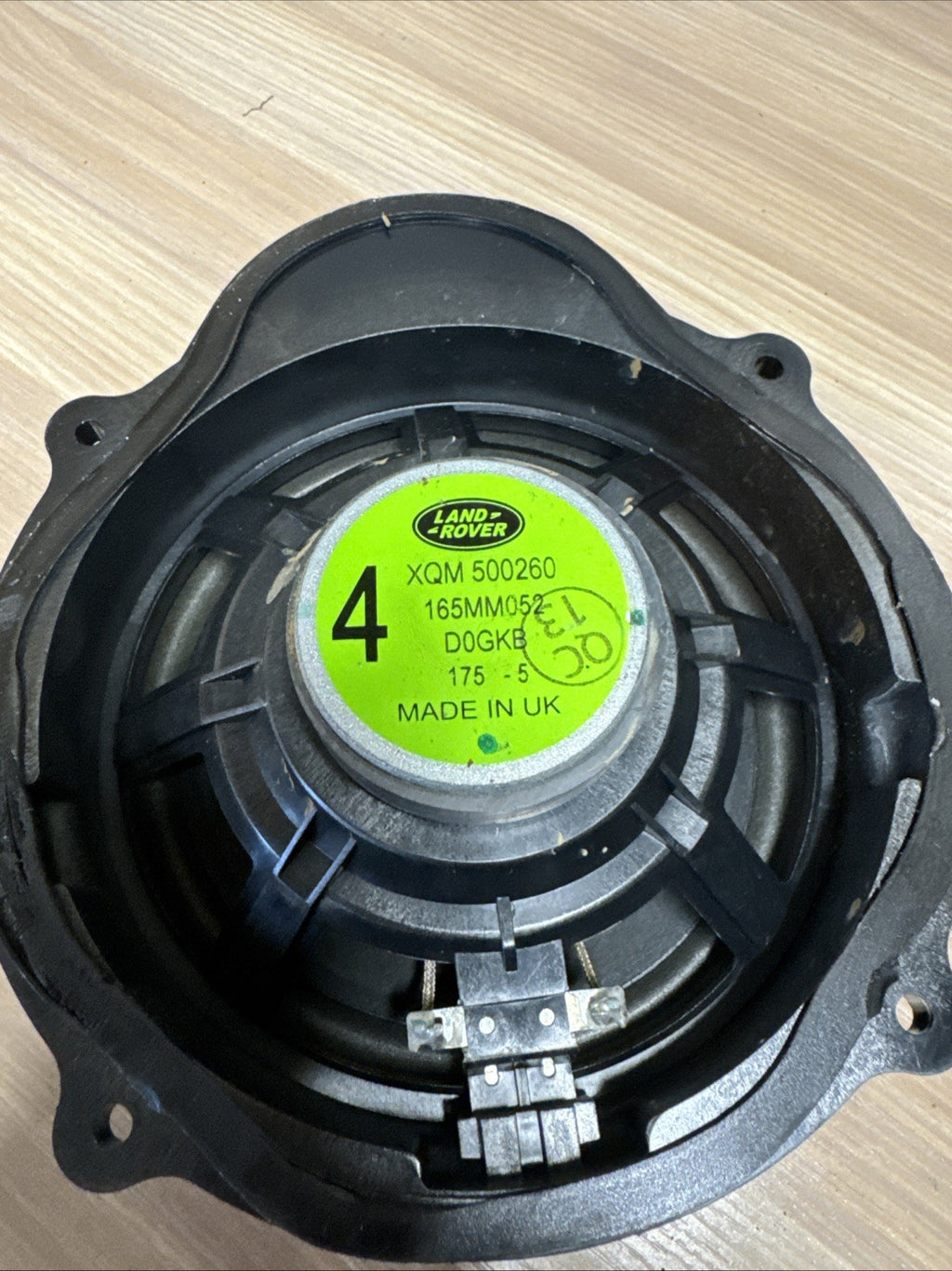 2005-09 LAND ROVER DISCOVERY 3 DOOR SPEAKER XQM500260
