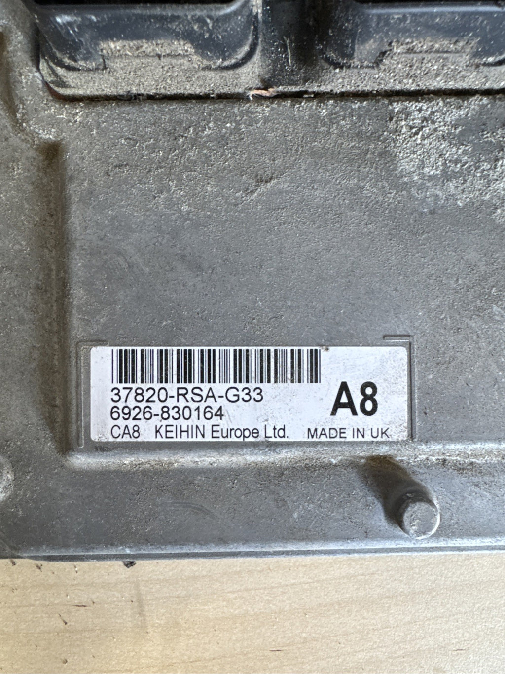 2006 HONDA CIVIC MK8 1.8 ENGINE CONTROL UNIT ECU 37820-RSA-G33