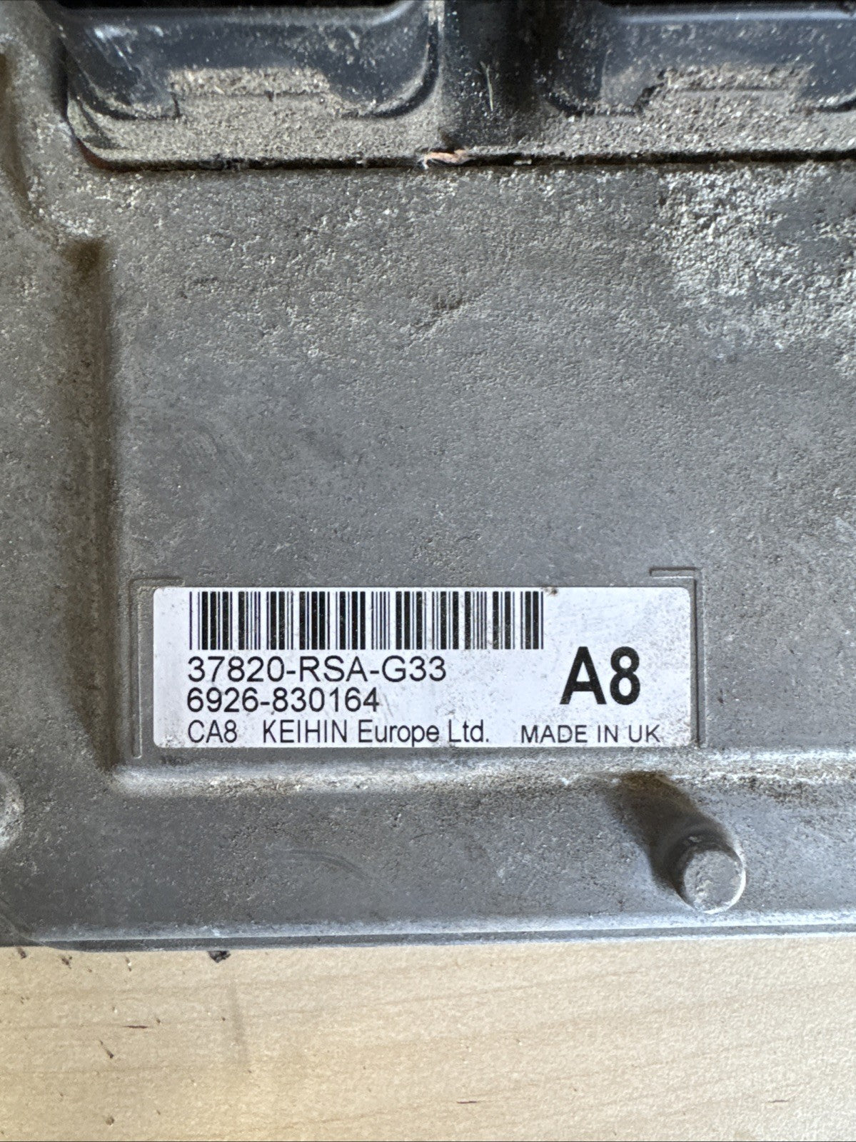 2006 HONDA CIVIC MK8 1.8 ENGINE CONTROL UNIT ECU 37820-RSA-G33