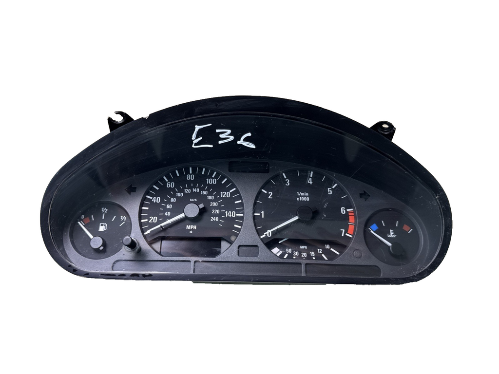 BMW E36 3 Series Petrol Manual M43 Speedo Clocks #64673 62118364388