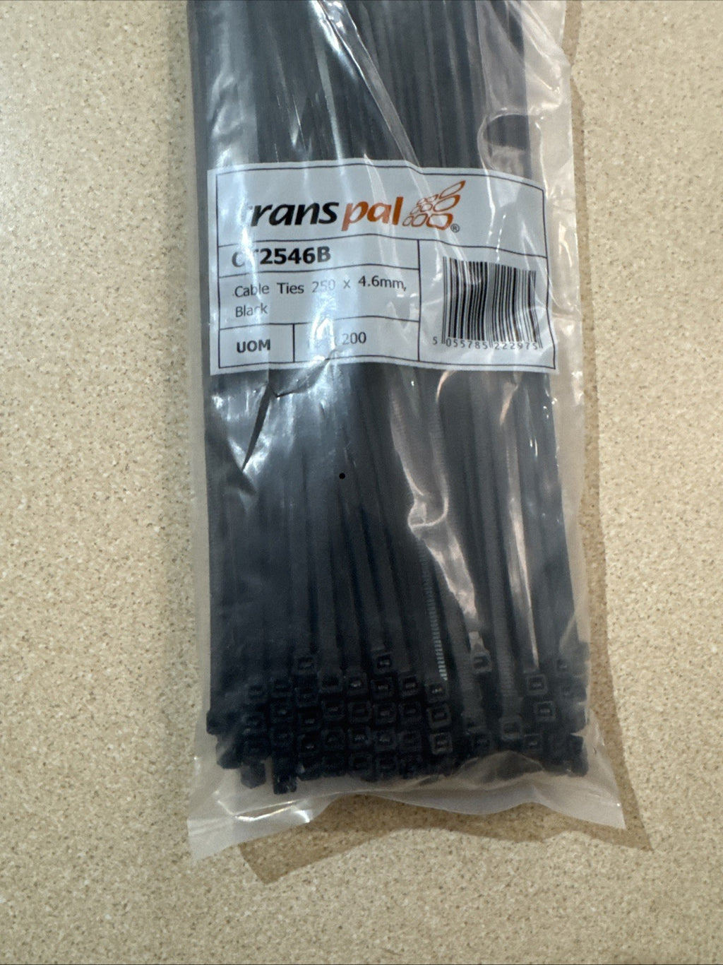 200 PACK Cable Ties Nylon Extra Strong Zip Wraps Long Thick Heavy Duty Cable Tie