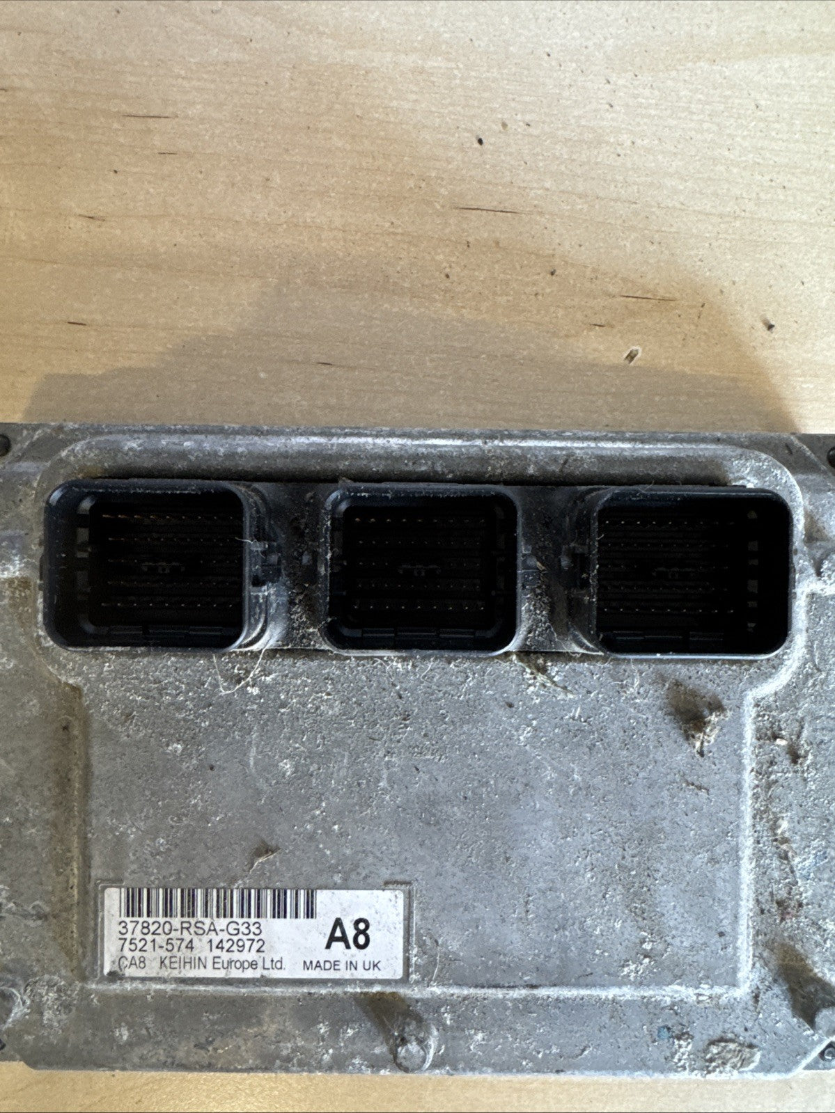 2006 HONDA CIVIC MK8 1.8 ENGINE CONTROL UNIT ECU 37820-RSA-G33
