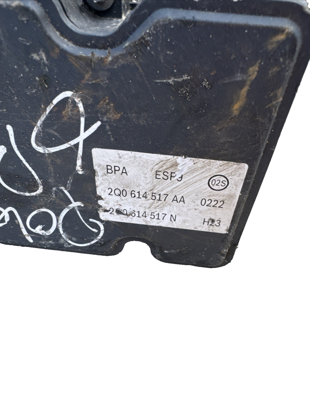 VOLKSWAGEN POLO ABS CONTROL MODULE ECU PUMP 2Q0614517AA MK6 AW 2017 - 2025