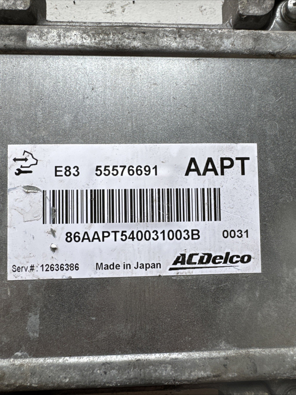 2010 VAUXHALL CORSA 1.4 ENGINE CONTROL UNIT ECU 55576691