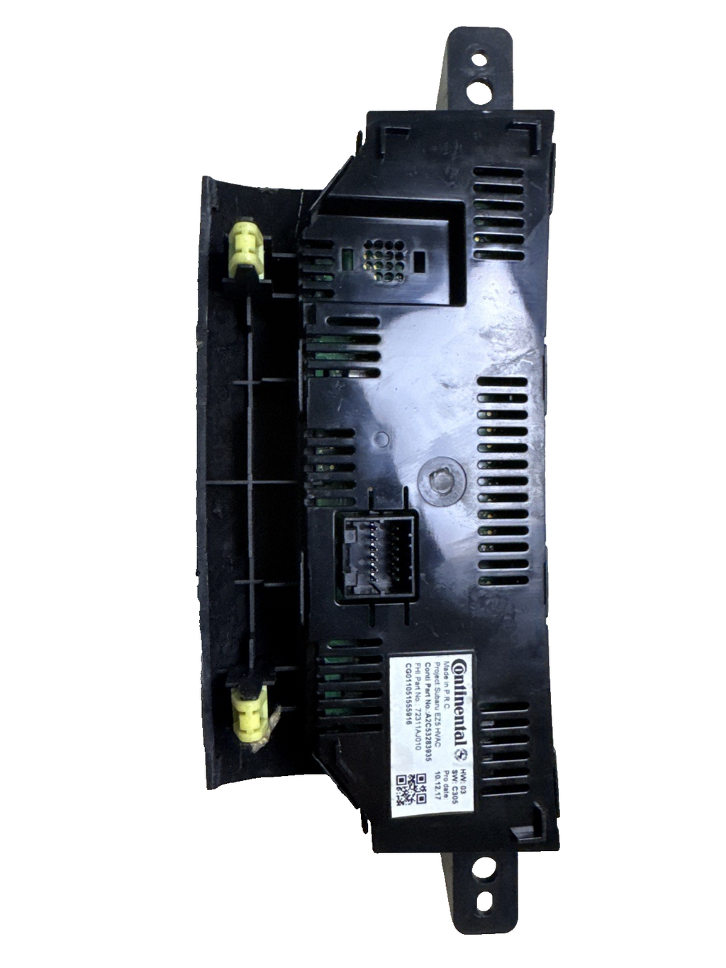 SUBARU LEGACY 2011 RHD CLIMATE CONTROL MODULE UNIT A2C53283935