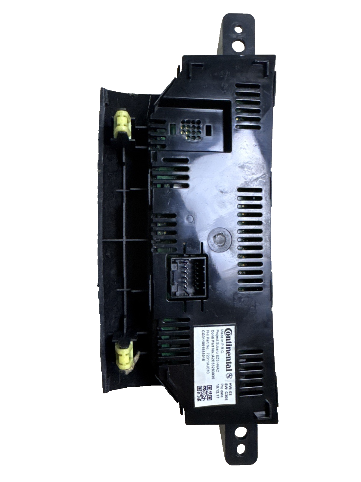 SUBARU LEGACY 2011 RHD CLIMATE CONTROL MODULE UNIT A2C53283935