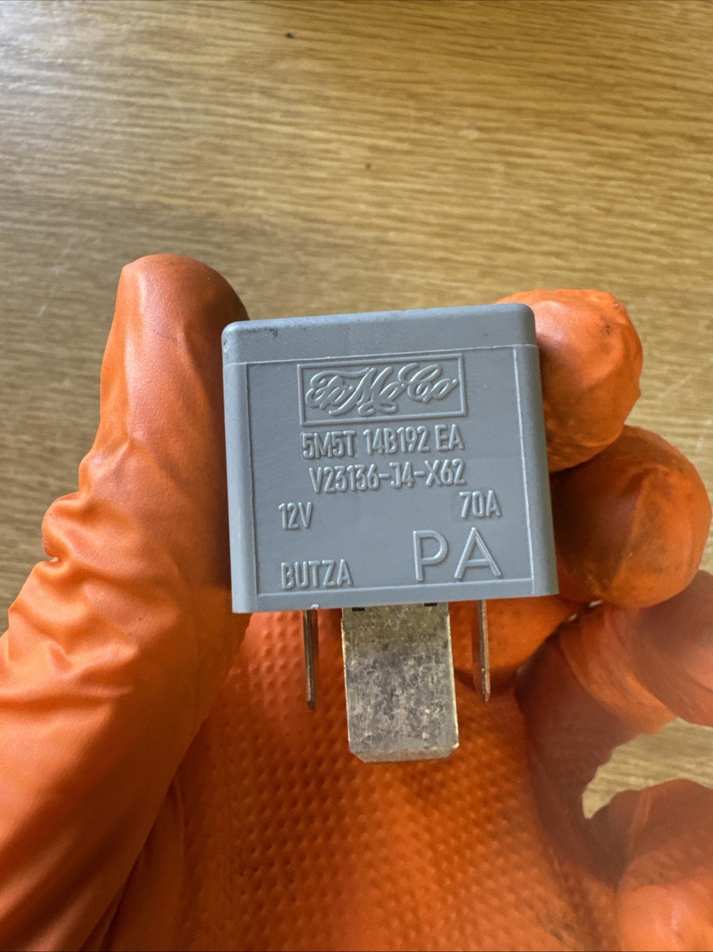 Ford - Land Rover - Jaguar, NEW, 4-Pin Grey Multi Function Relay - V23136-J4-X62