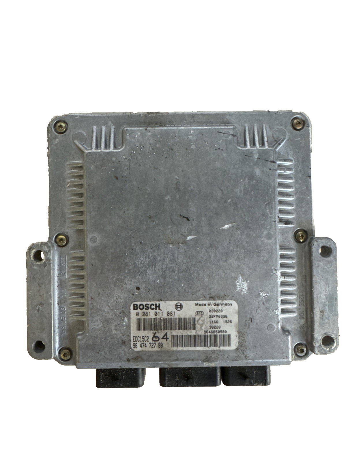 2005 PEUGEOT 307 2.0 HDI ENGINE ECU 0281011081 9647472780