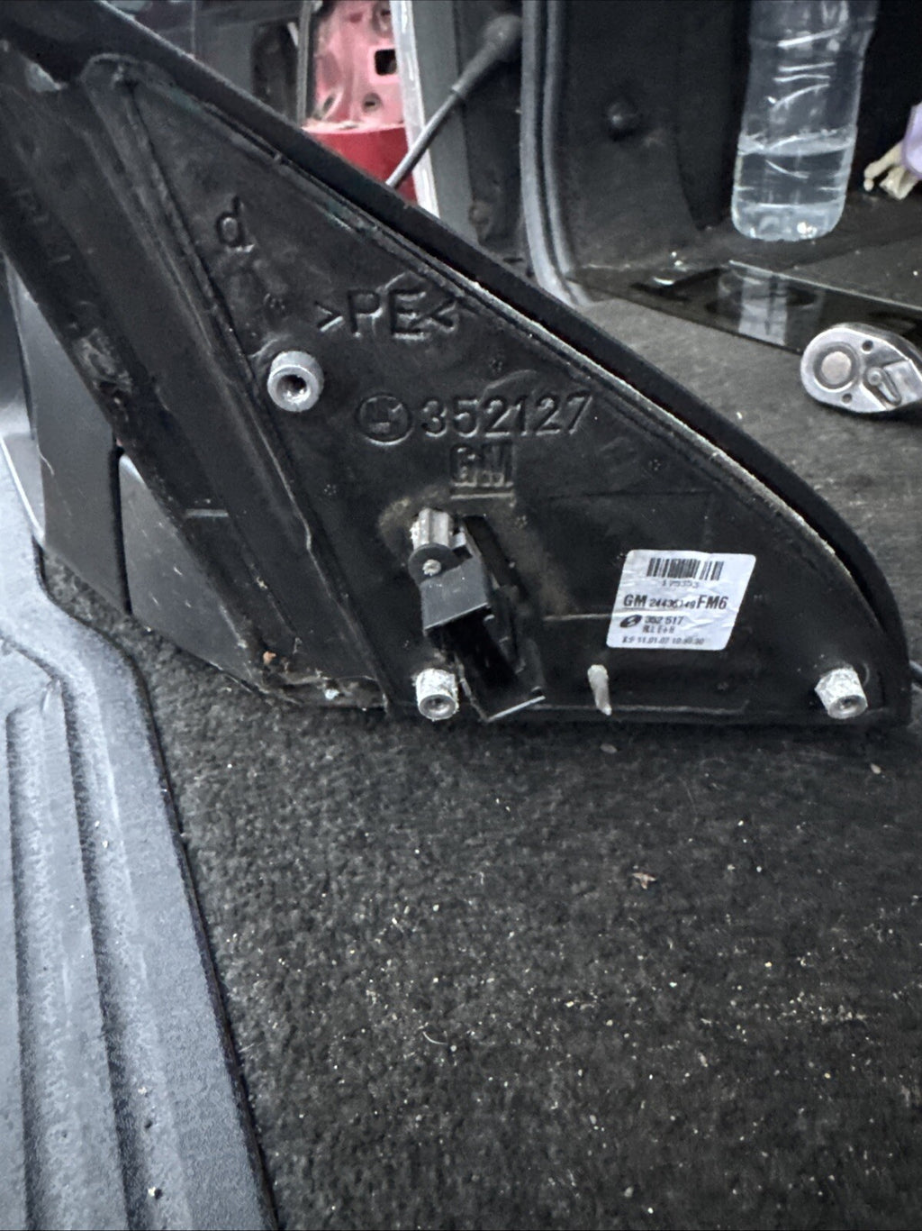 2006 VAUXHALL VECTRA PASSENGER SIDE WING MIRROR 24436149FM6