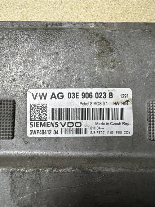 2008 SKODA FABIA LEVEL 2 HTP ENGINE CONTROL UNIT ECU  03E906023B