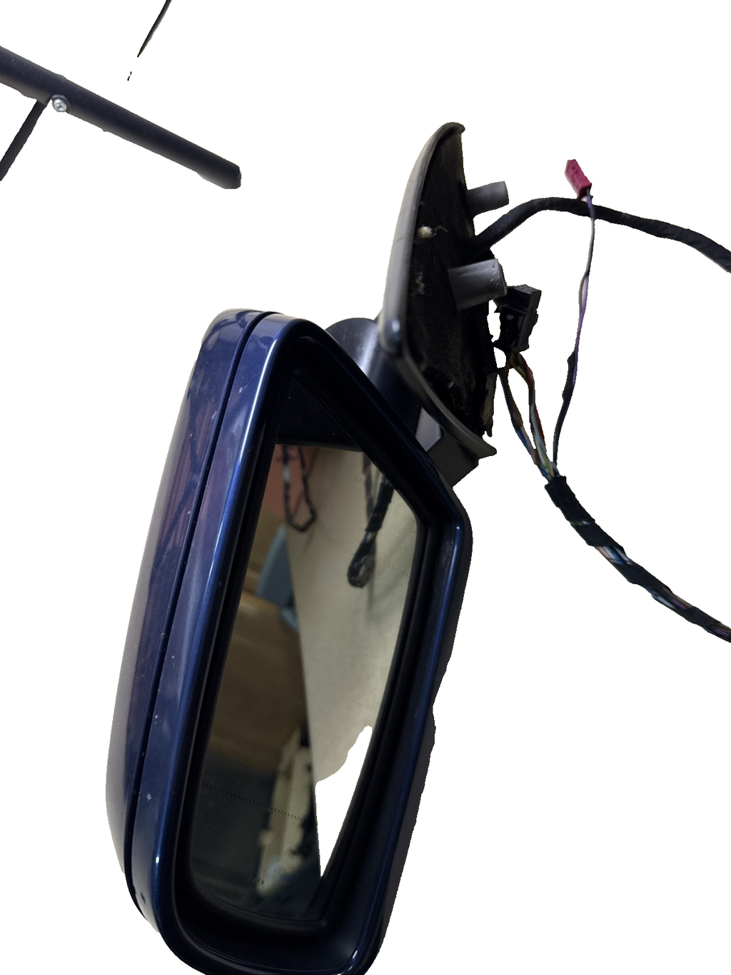 2009 BMW E63 E64 RIGHT HAND SIDE ELECTRIC WING DOOR MIRROR Blue