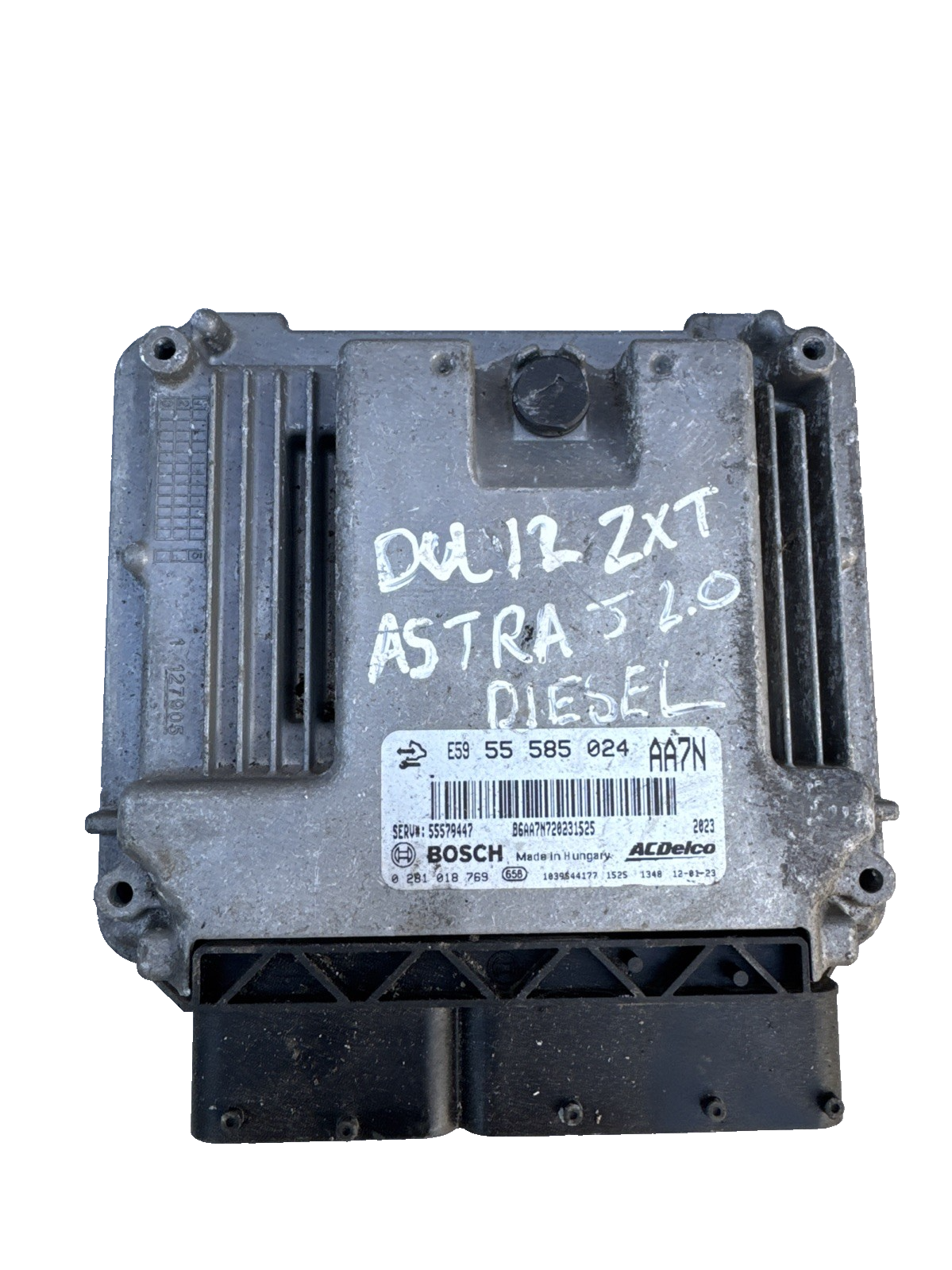 2011 VAUXHALL INSIGNIA/ASTRA 2.0 CDTI ENGINE CONTROL UNIT ECU 55585024