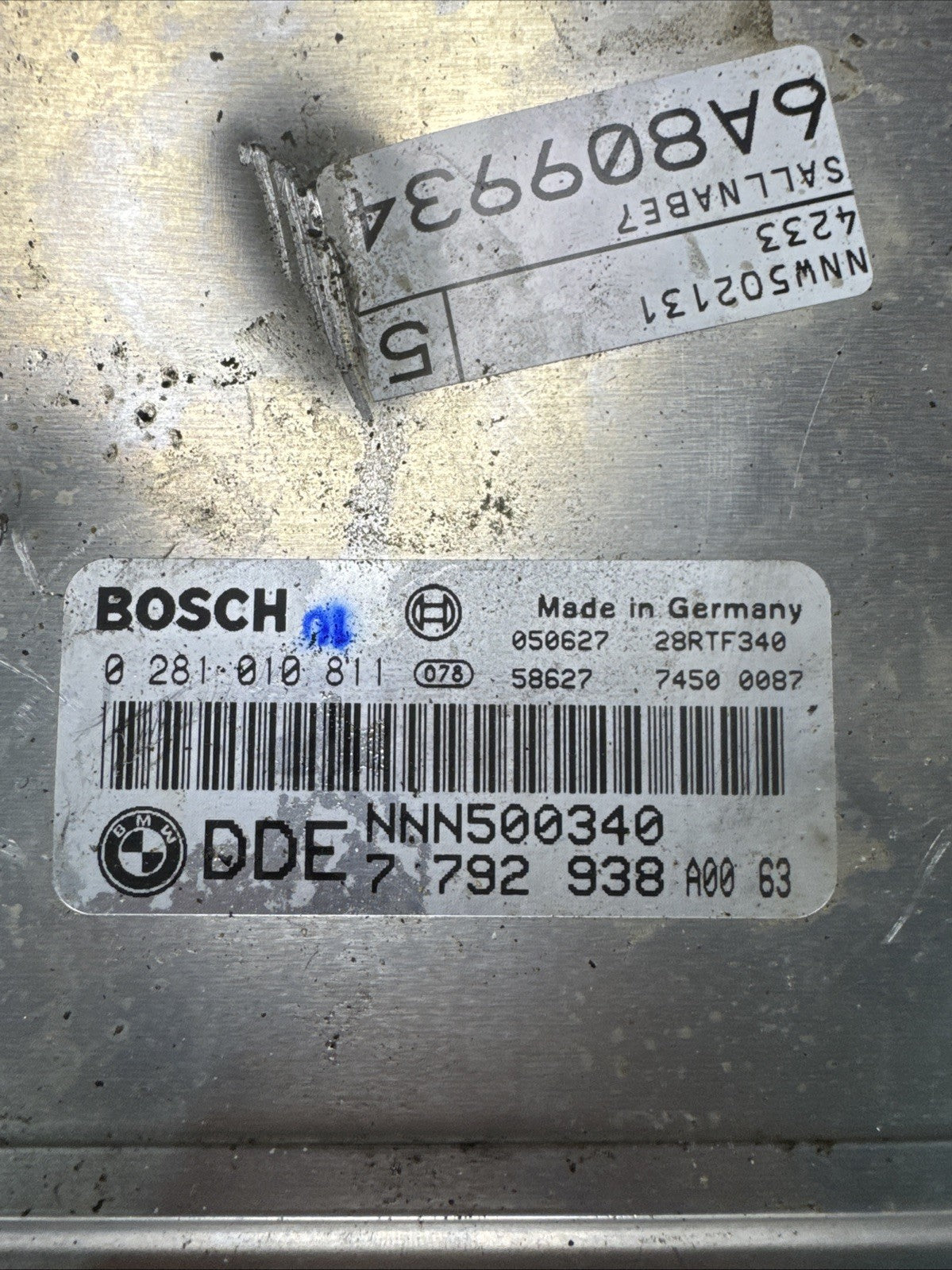 LAND ROVER FREELANDER ENGINE CONTROL UNIT  ECU - 0281010811 7792938