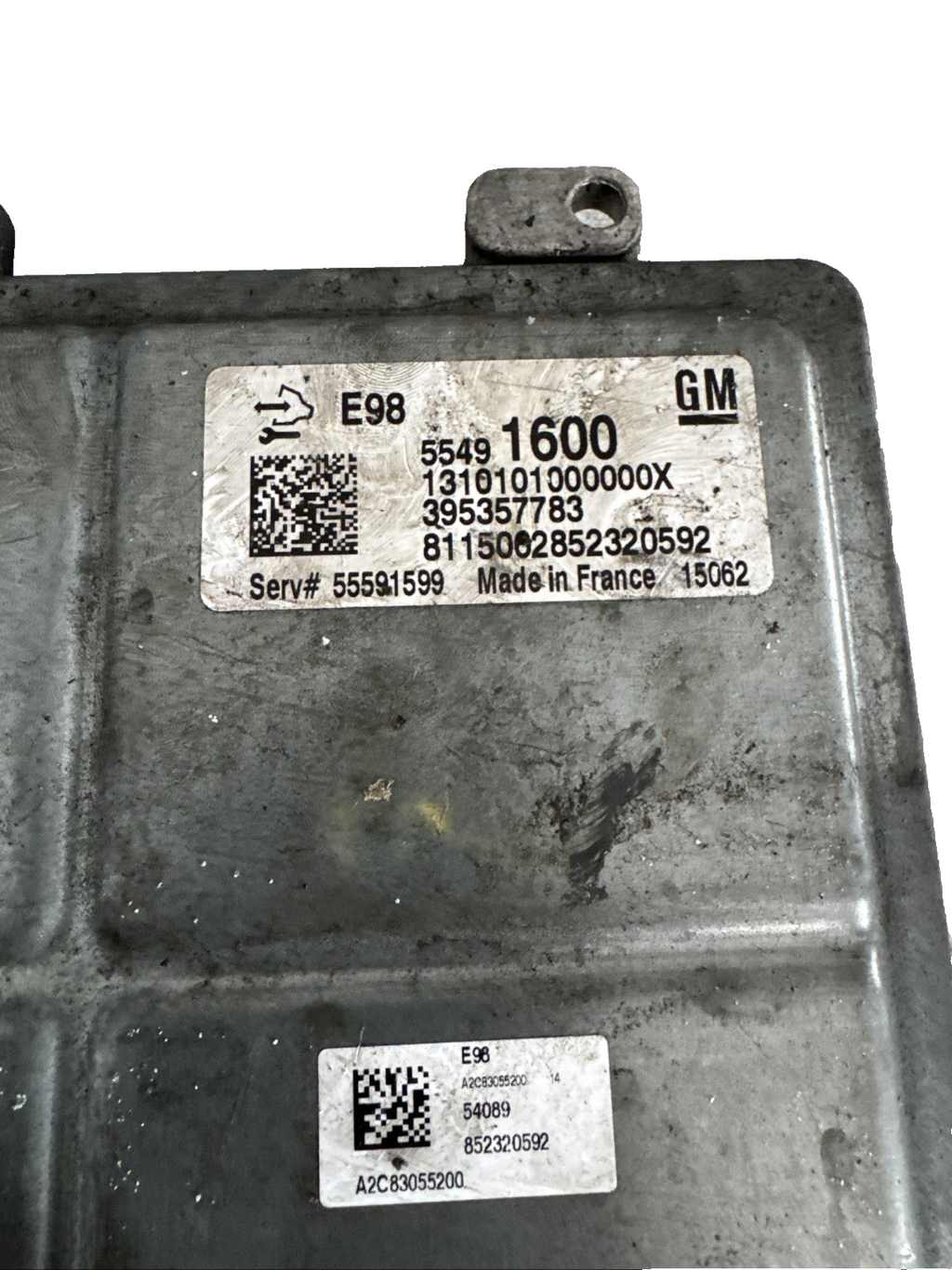 12-16 VAUXHALL MOKKA MK1 1.6 DIESEL MANUAL ENGINE ECU 55491600 #8