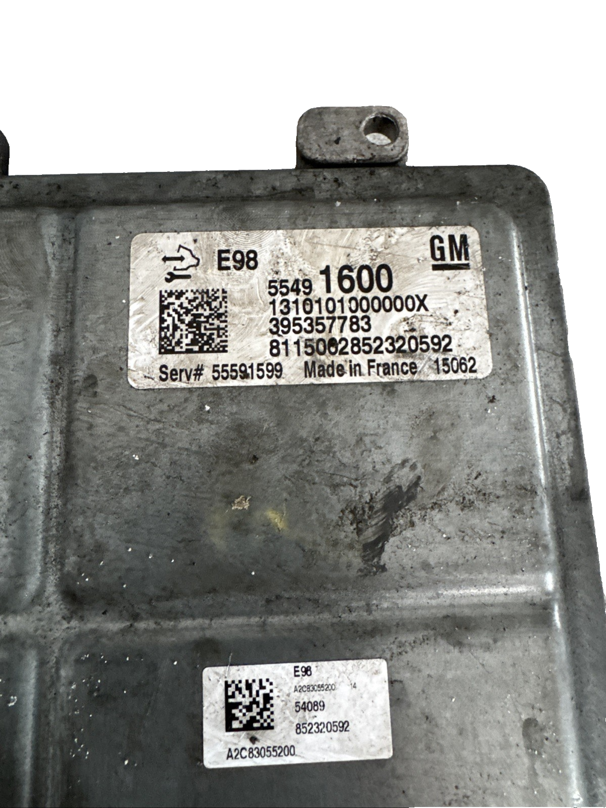 12-16 VAUXHALL MOKKA MK1 1.6 DIESEL MANUAL ENGINE ECU 55491600 #8