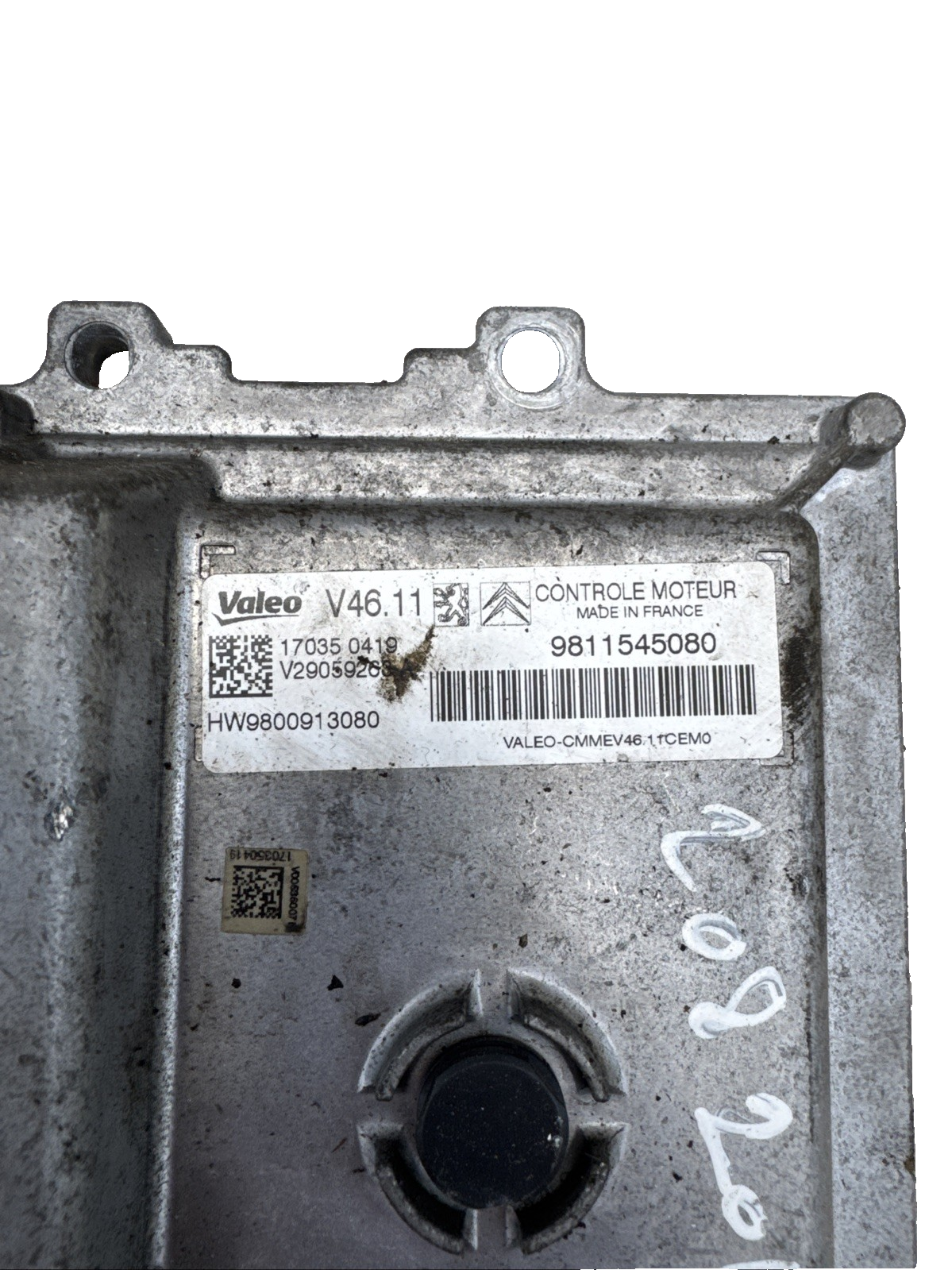 ✅ ECU 2013 PEUGEOT 2008 MK1 1.2 PETROL ENGINE CONTROL MODULE ECU 9811545080  ▪︎6
