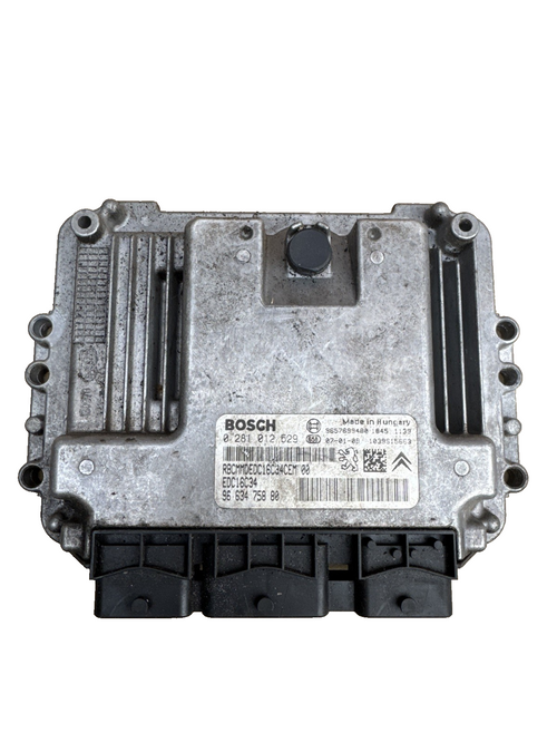 2007 PEUGEOT 207 1.4 HDI DIESEL 3DR ENGINE CONTROL MODULE 9663475880 0281012529