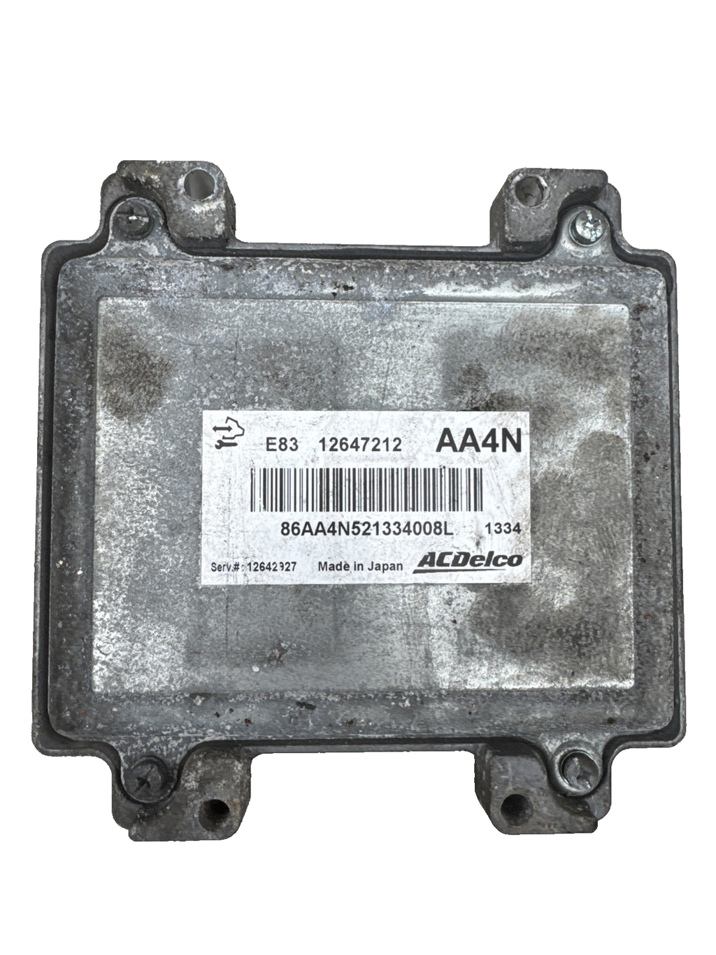 VAUXHALL MERIVA 10-13  ENGINE CONTROL UNIT ECU 12647212 12642927