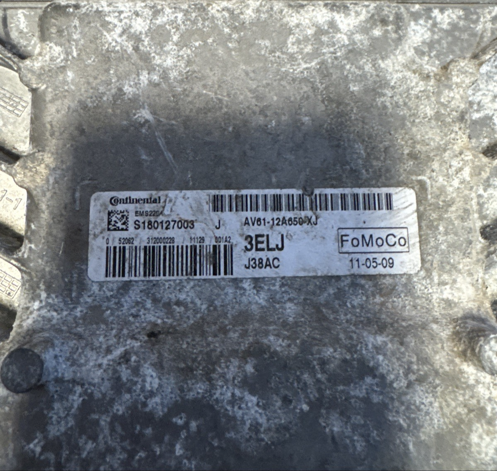 FORD C-MAX MK2 1.6 PETROL ENGINE ECU AV61-12A650-XJ 2011-2015 EK11B