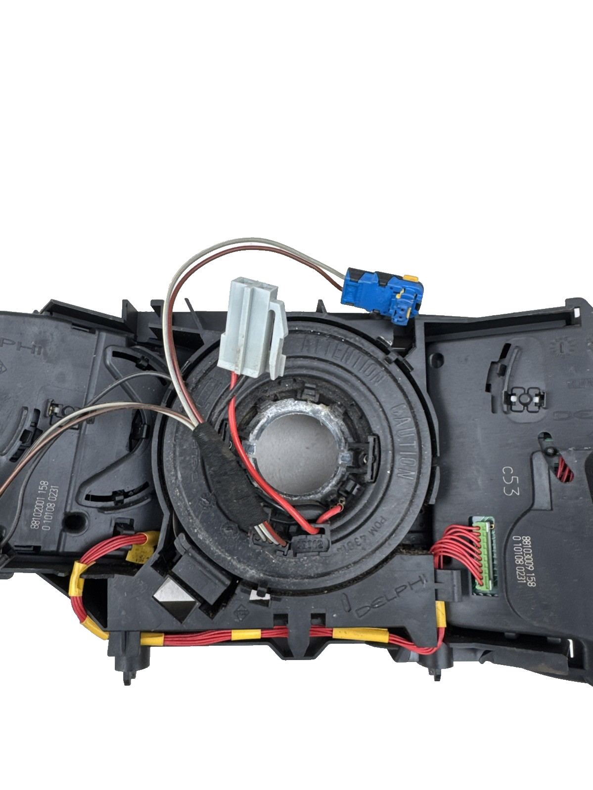 2008 RENAULT CLIO MK3 1.2 STEERING WHEEL SLIP RING SQUIB 8200627602 - B077