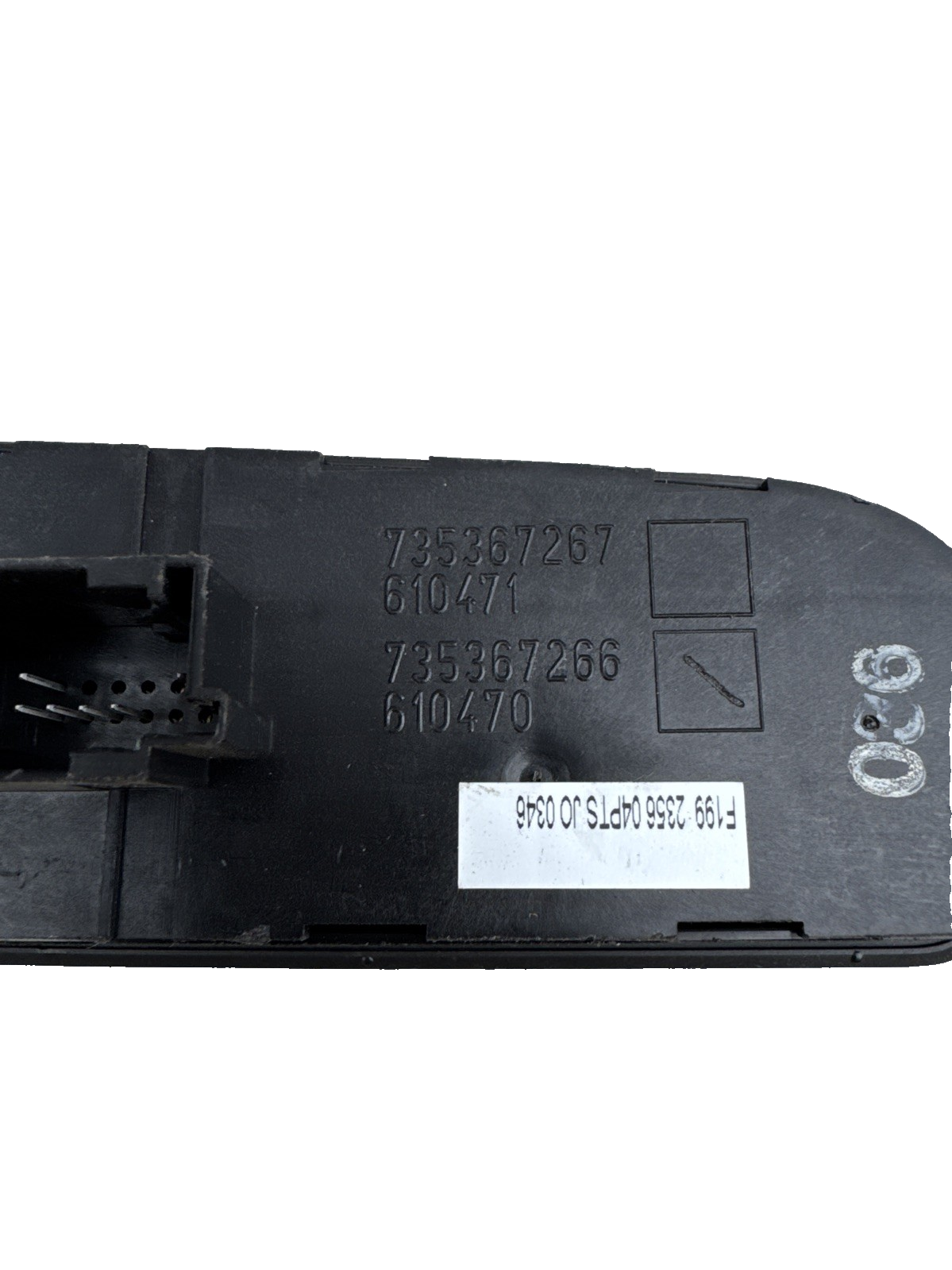2007-2012 FIAT GRANDE PUNTO HEADLIGHT ADJUSTER SWITCHES 735367267