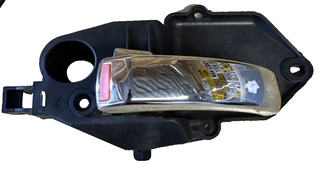 FIAT 500 2018 INTERIOR DOOR HANDLE FRONT LEFT PASSENGER SIDE 607049SX