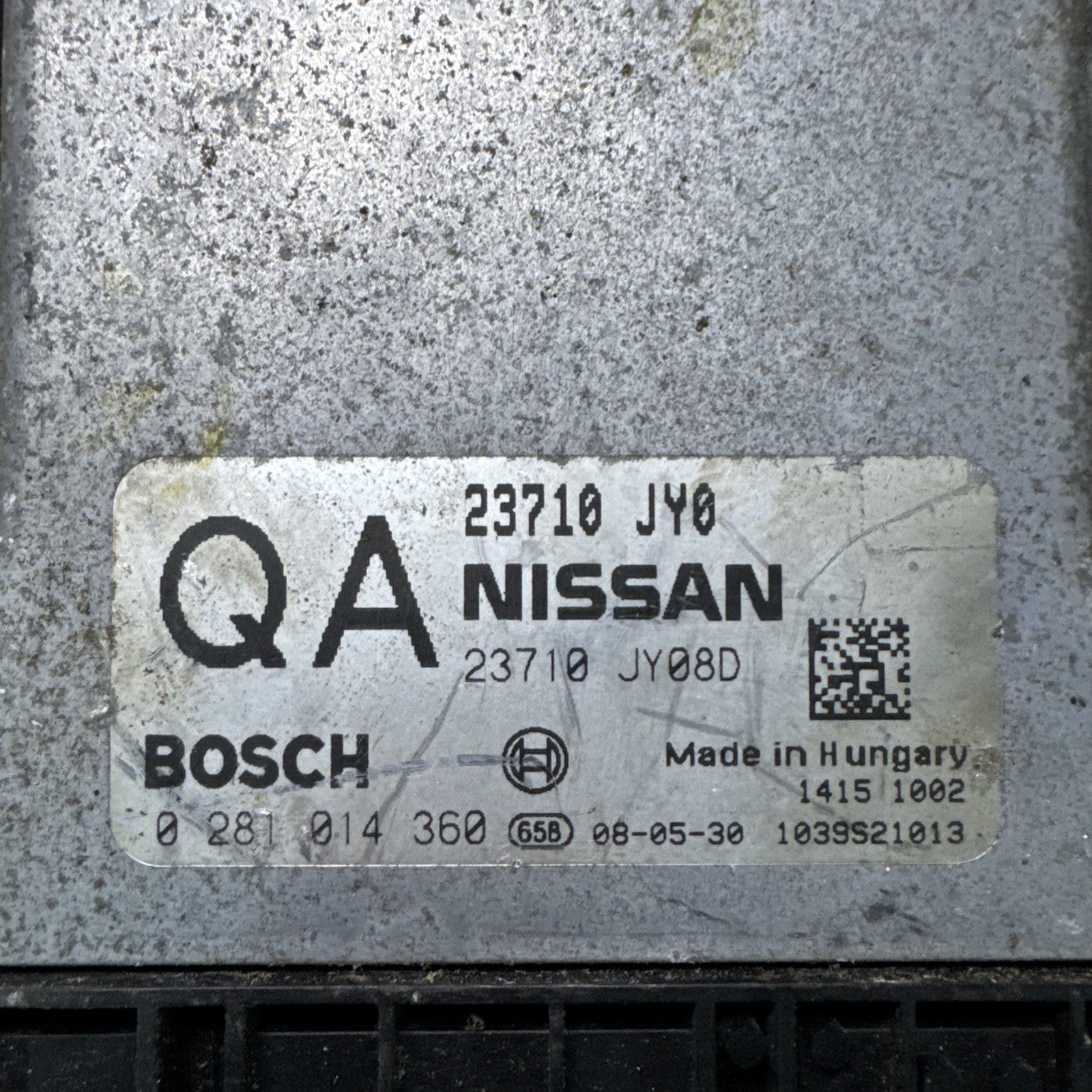 2008 RENAULT KOLEOS 2.0 ENGINE CONTROL UNIT 23710JY0 #2