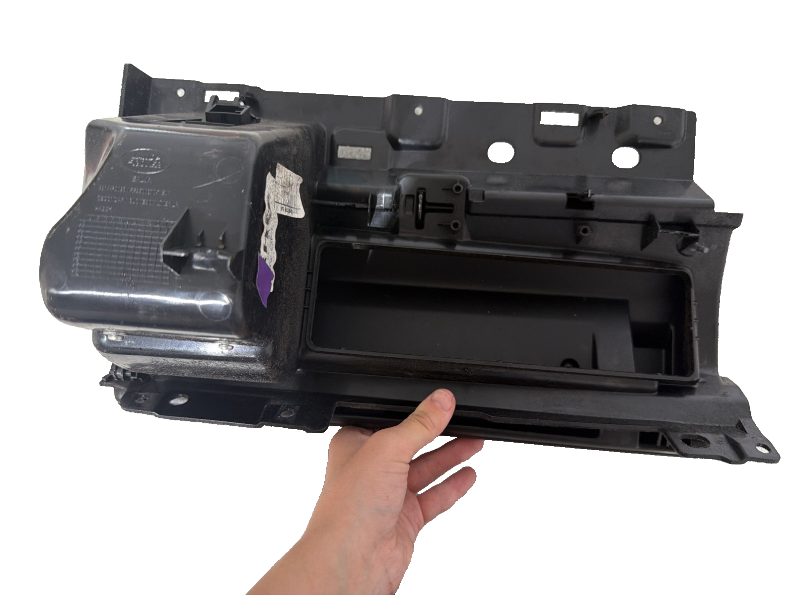 RANGE ROVER VOGUE L322 06-12 UPPER GLOVE COMPARTMENT LINER BLACK PVC FFB500870