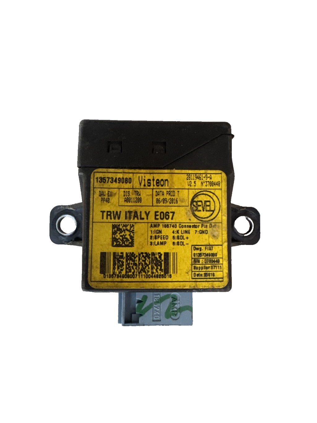 PEUGEOT BOXER POWER STEERING CONTROL ECU 1357349080 MK3 2014