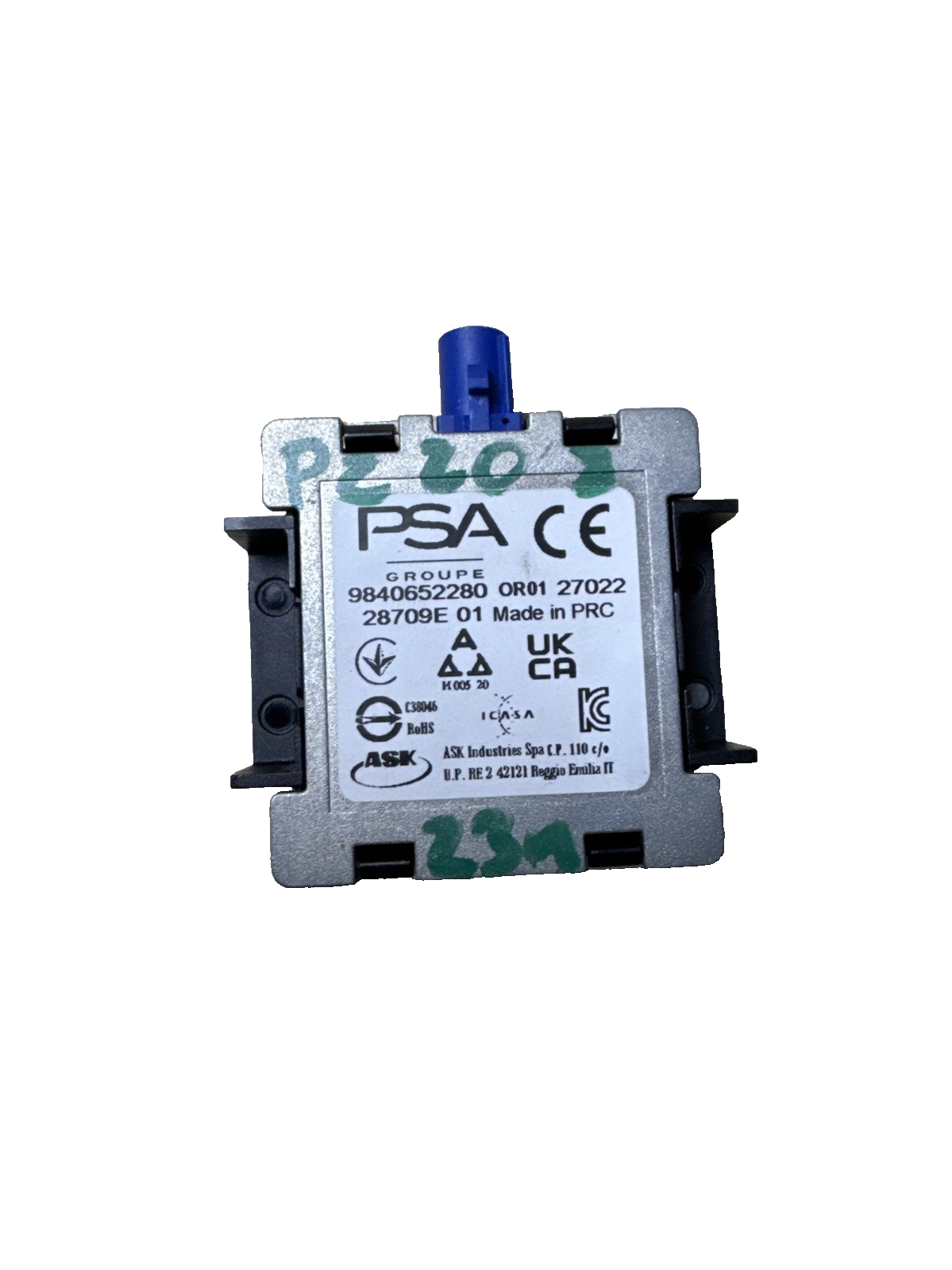 VAUXHALL MOKKA B AERIAL ANTENNA AMPLIFIER UNIT 9840652280 2024