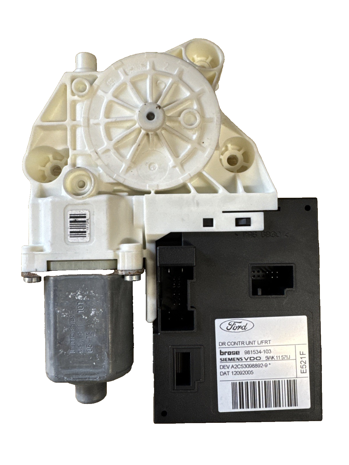 Ford Focus Passenger Side Front Window Motor  5WK11571J
