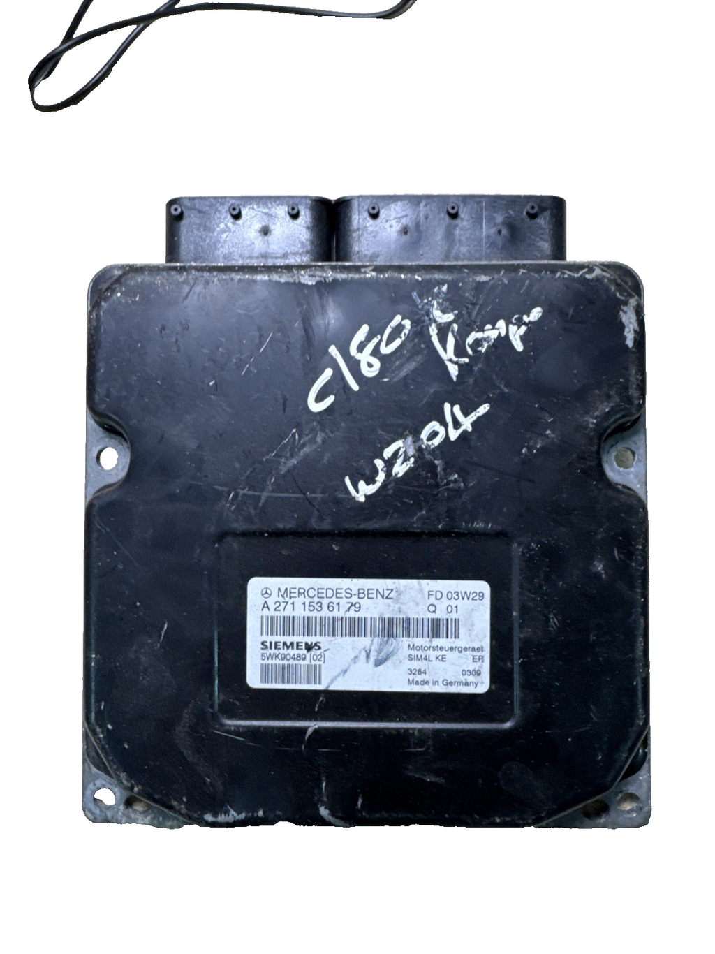 MERCEDES W203 C CLASS C180K ENGINE ECU A2711536179