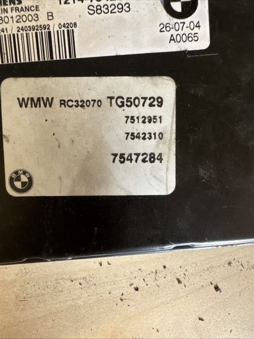 2005 BMW MINI COOPER 1.6 PETROL ENGINE CONTROL ECU 7547284