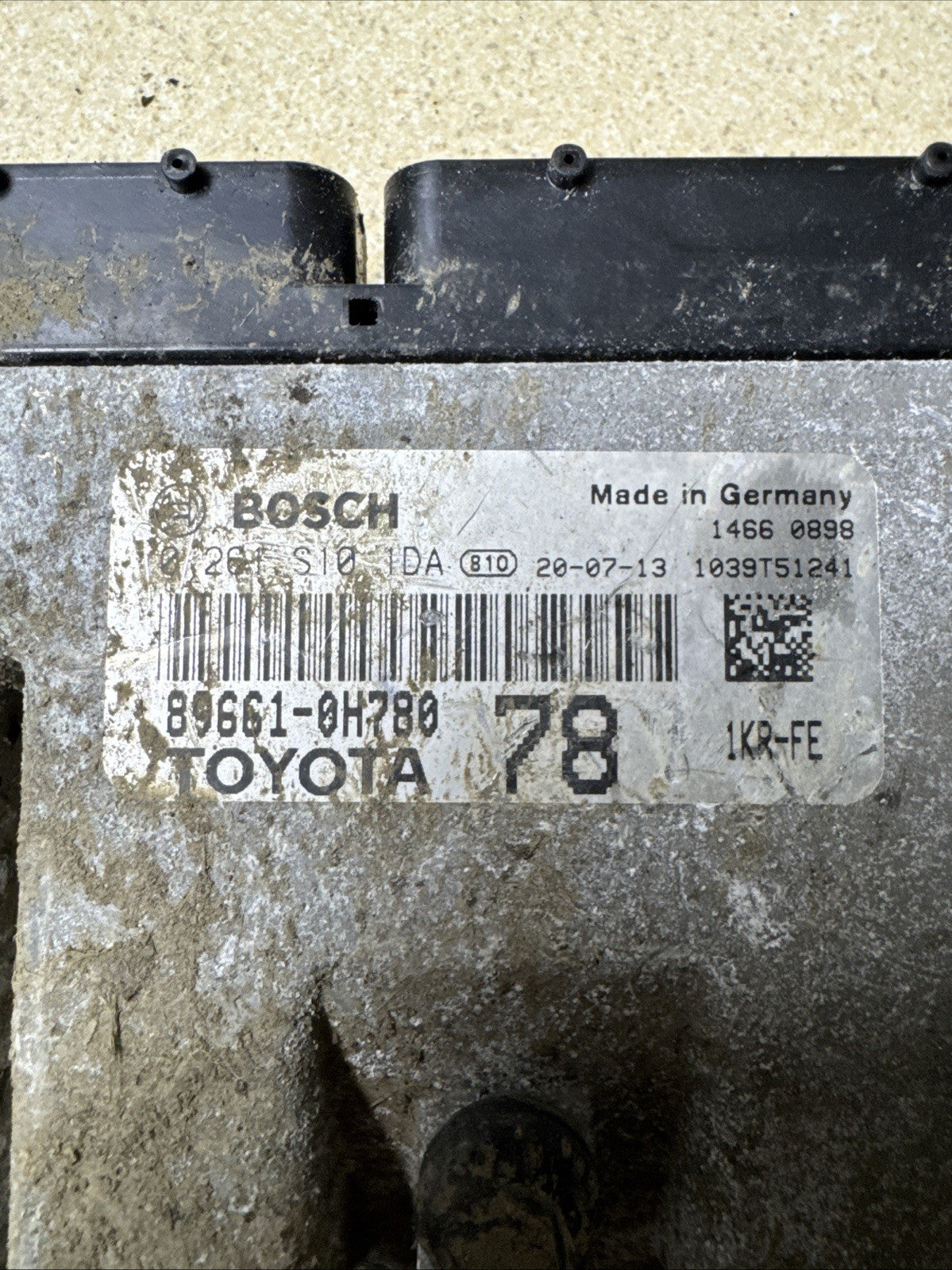 TOYOTA AYGO ENGINE MANAGEMENT CONTROL ECU 89661-0H780 MK2 2020