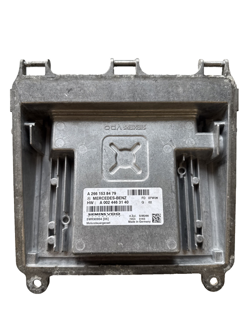 2008 MERCEDES A CLASS A160 W169 1.5 PETROL ENGINE CONTROL UNIT ECU A2661538479