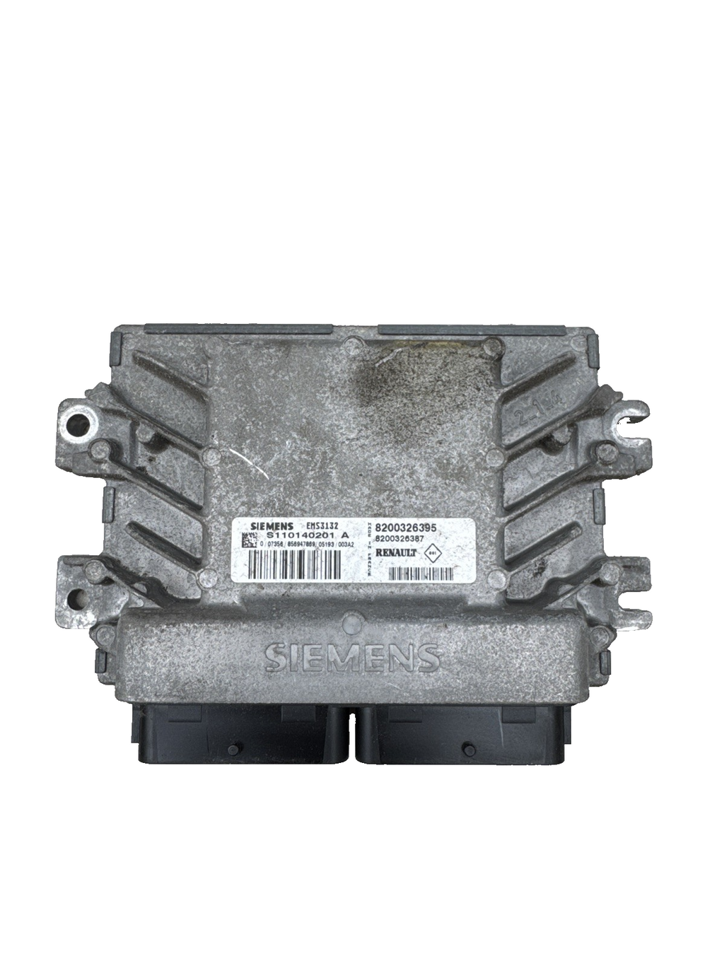 2008 RENAULT CLIO CAMPUS ENGINE ECU 1.2 PETROL D7F726 8200326395