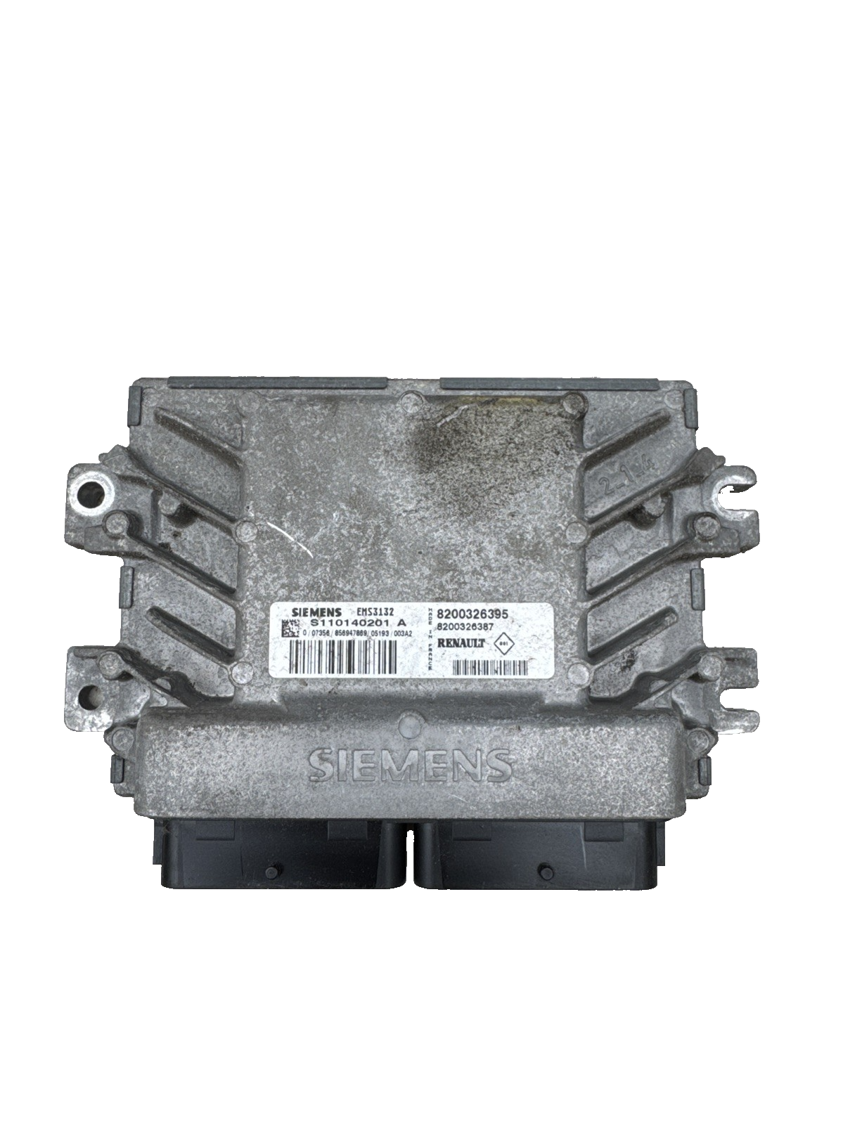 2008 RENAULT CLIO CAMPUS ENGINE ECU 1.2 PETROL D7F726 8200326395