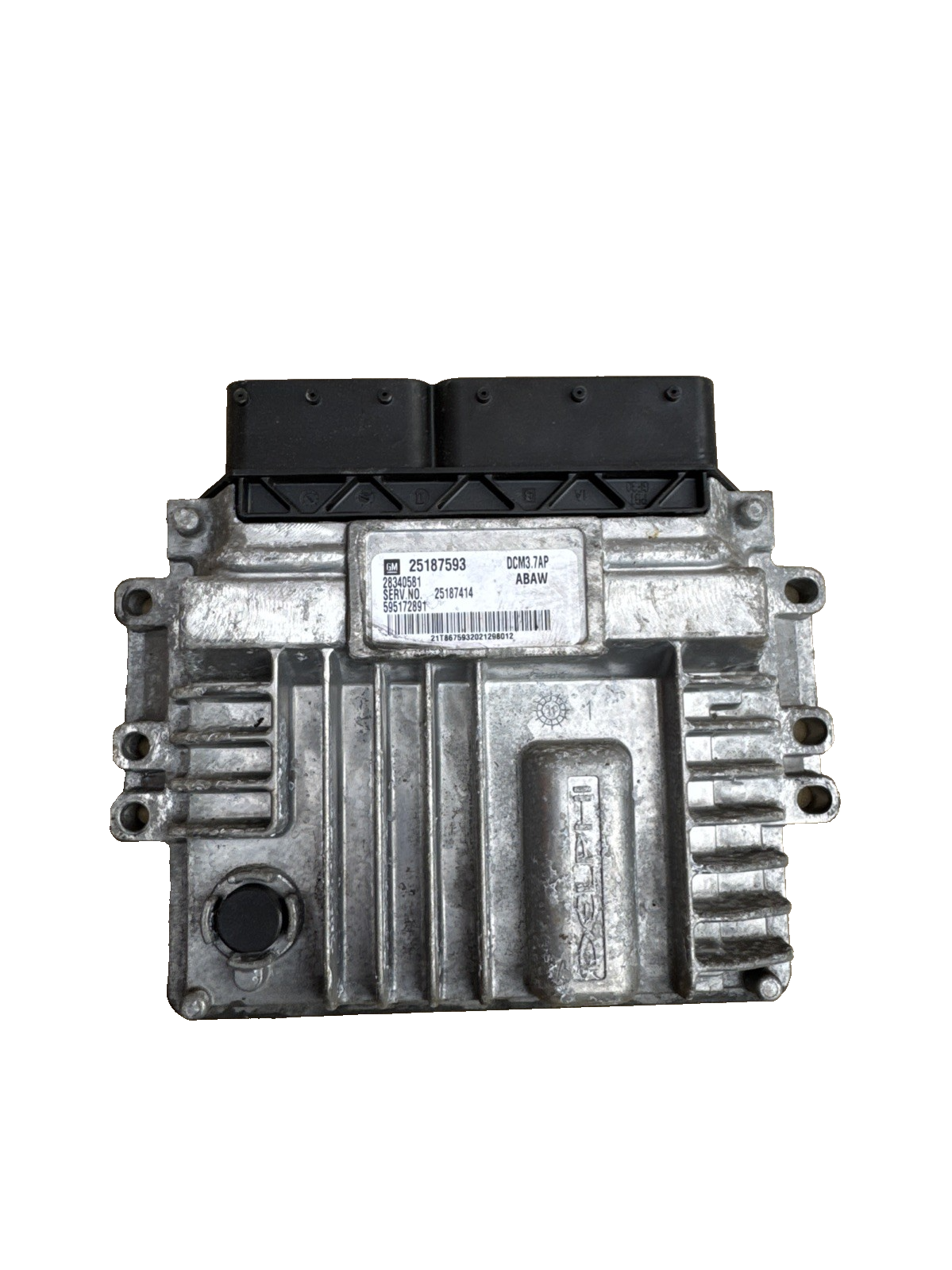 2012 CHEVROLET ORLANDO MK1 ECU ENGINE CONTROL UNIT- 25187593