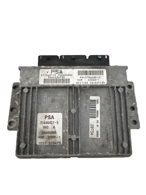 2002 CITROEN XSARA PICASSO ECU 9644486780 9643786680-01 GENUINE