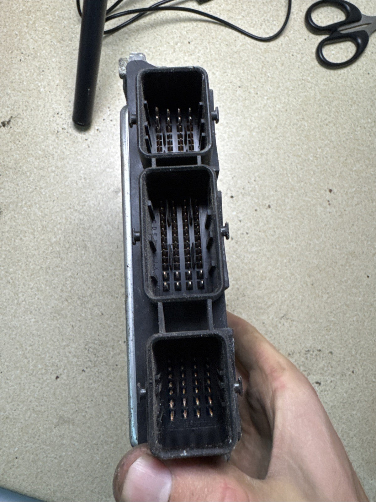 9658556780 PEUGEOT 1.4 HDI Bosch 0281011783 Engine ECU CITROEN
