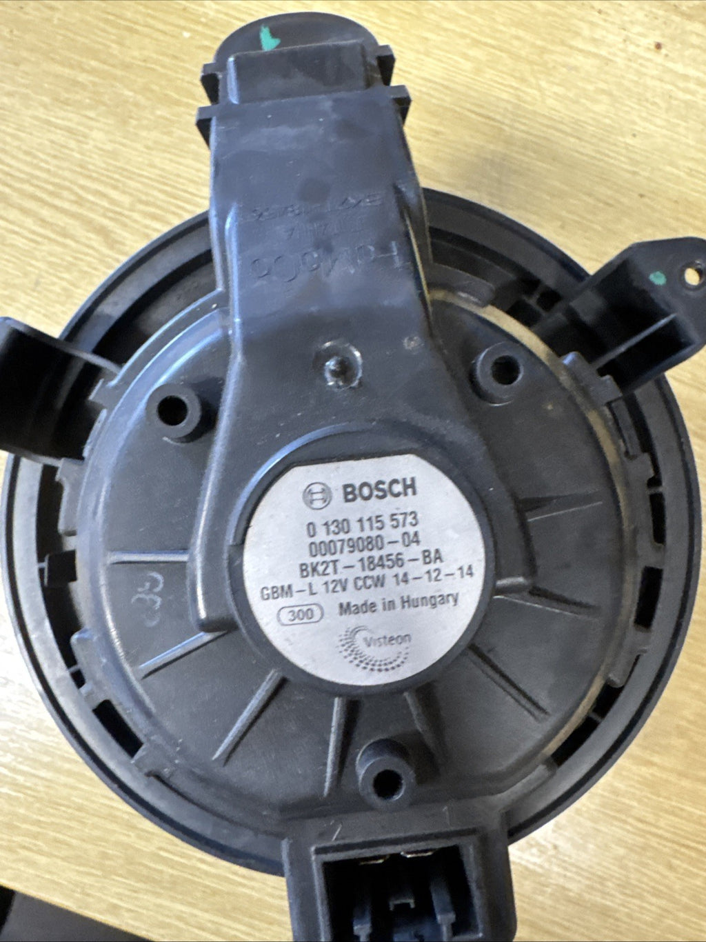 FORD TRANSIT CUSTOM 2198 HEATER BLOWER MOTOR  bk2t18456ba