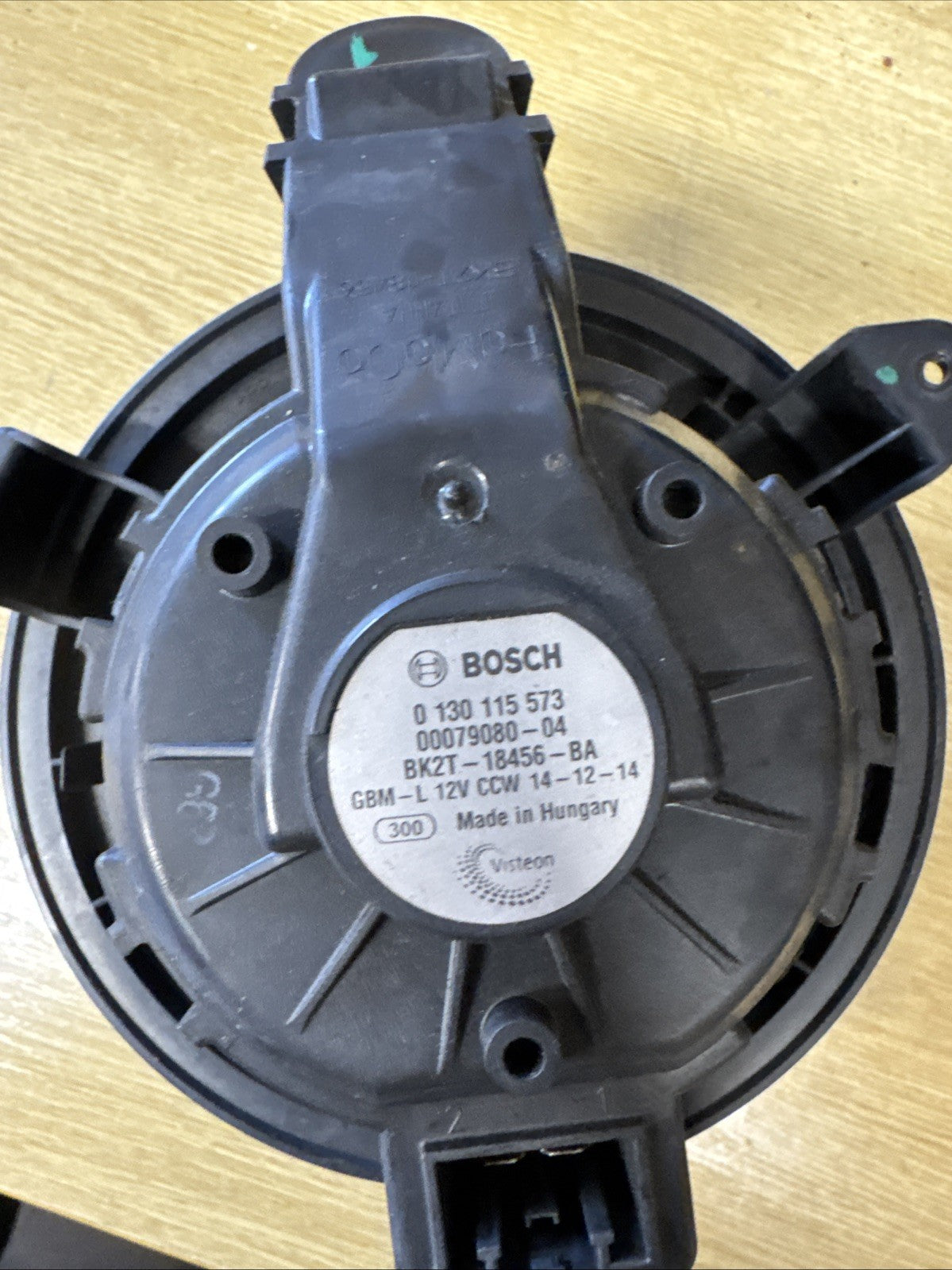 FORD TRANSIT CUSTOM 2198 HEATER BLOWER MOTOR  bk2t18456ba