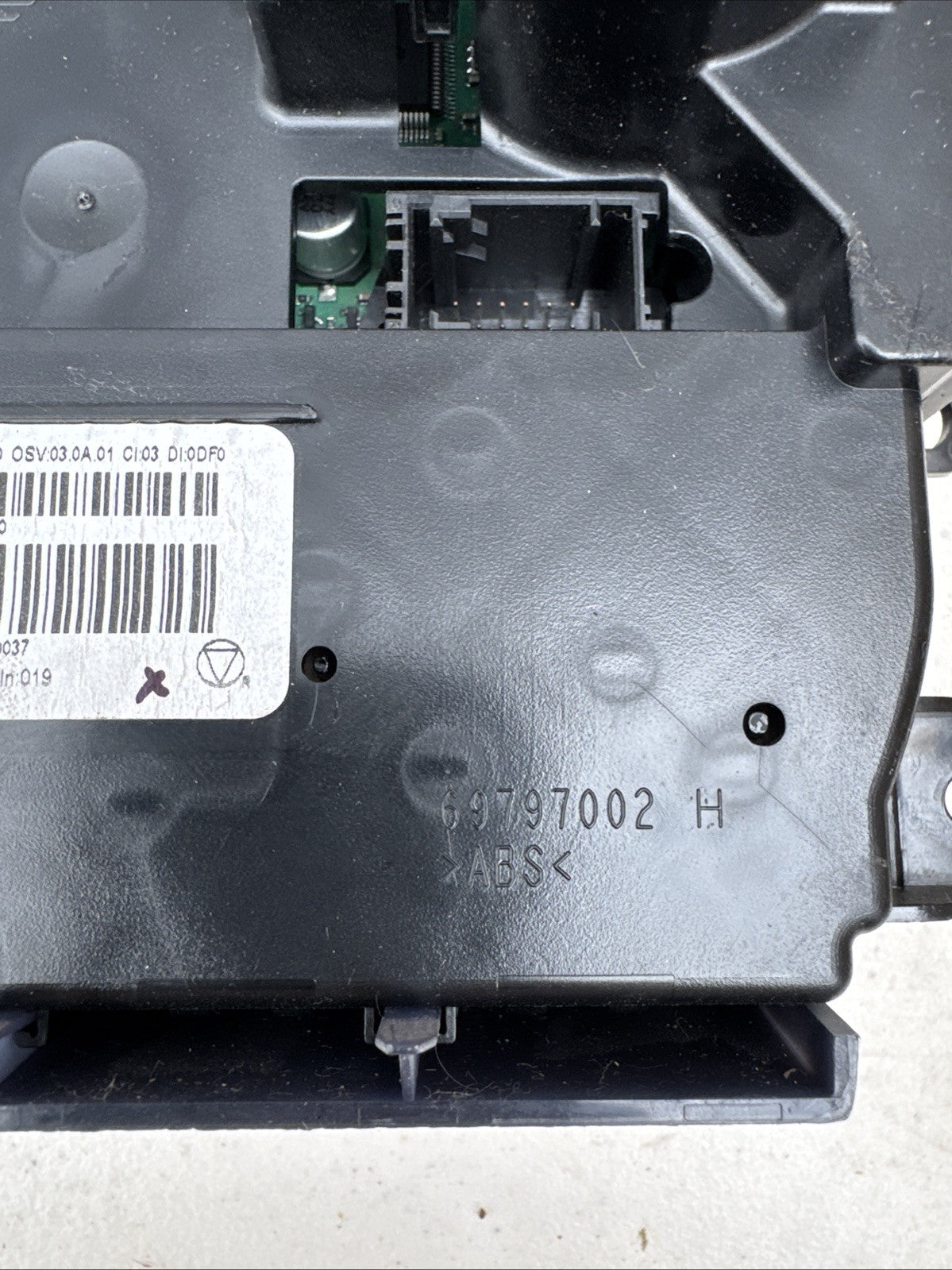 BMW Mini Cooper One R56 Heater Control Unit Switch 69797002 3452271