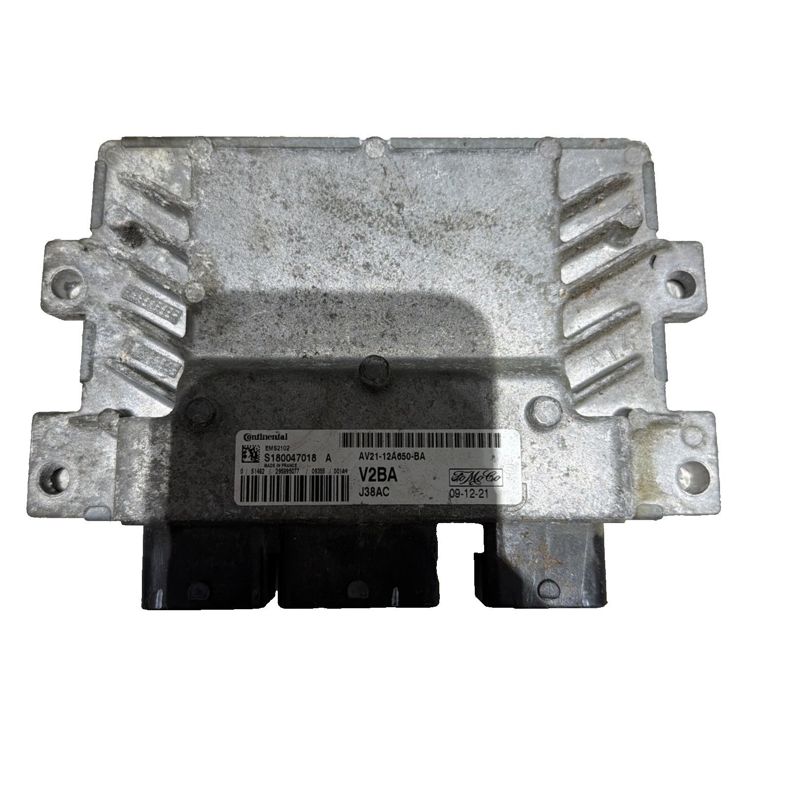 AV21-12A650-BA Ford Fiesta Engine Control Unit ECU S180047018 A / AV2112A650BA